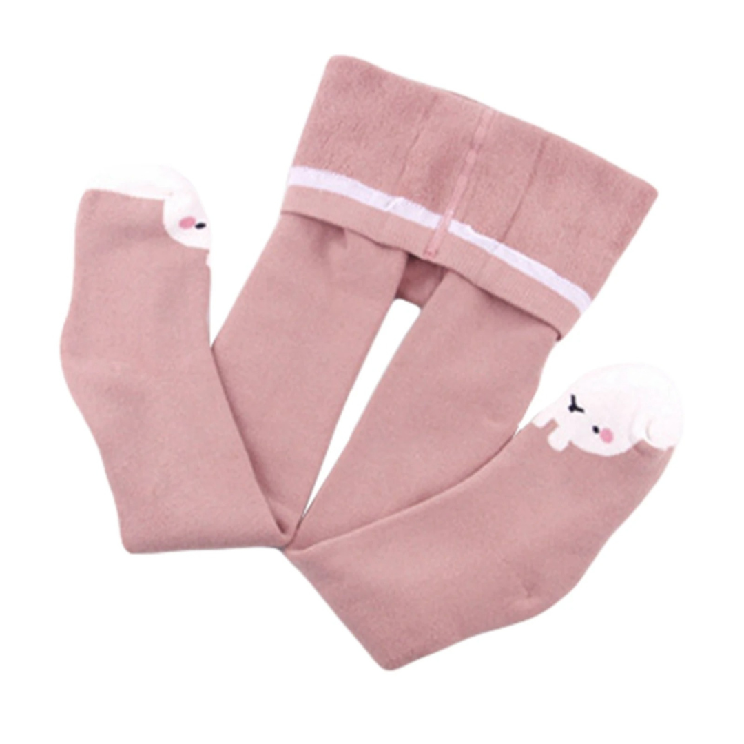 Meia Calça Infantil Peluciada Ursinha